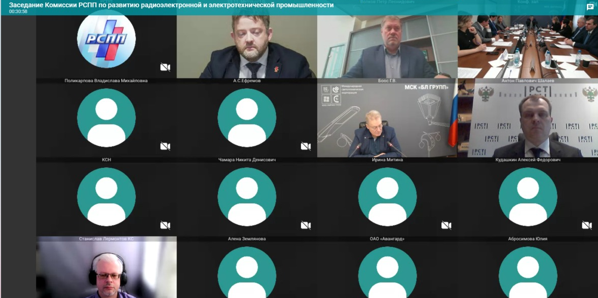 Генеральный директор Технопарка - Мордовия Петр Волков принял участие в заседании Комиссии Российского союза промышленников и предпринимателей 